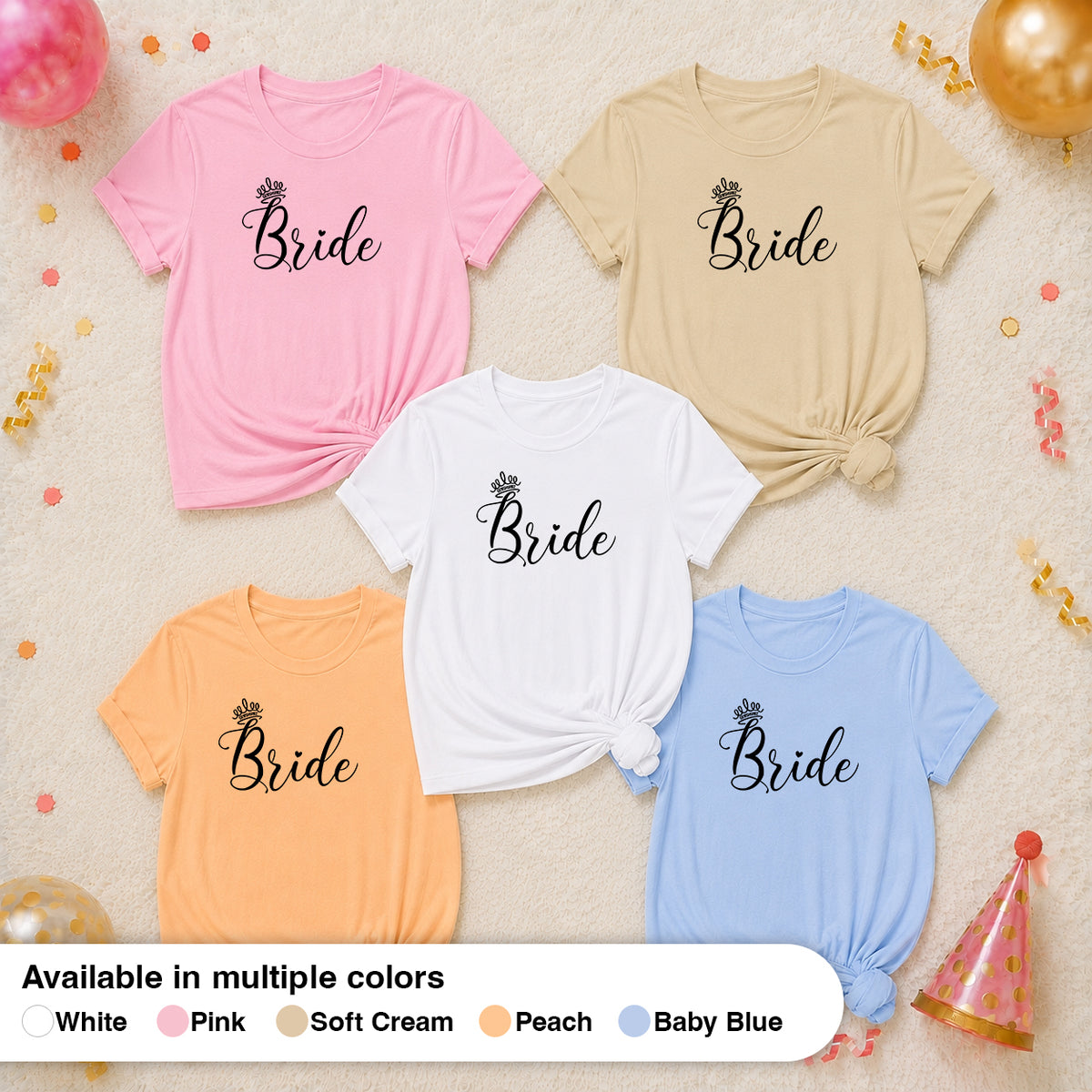 The Bride Tribe Shirt Set