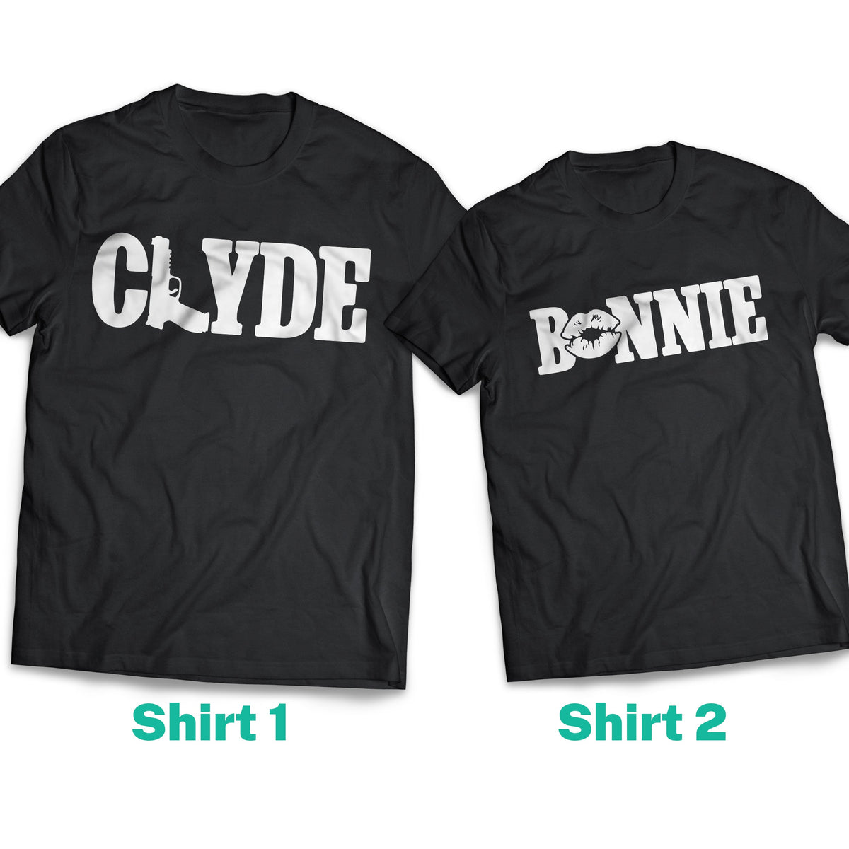 Bonnie-Clyde Couple Shirt