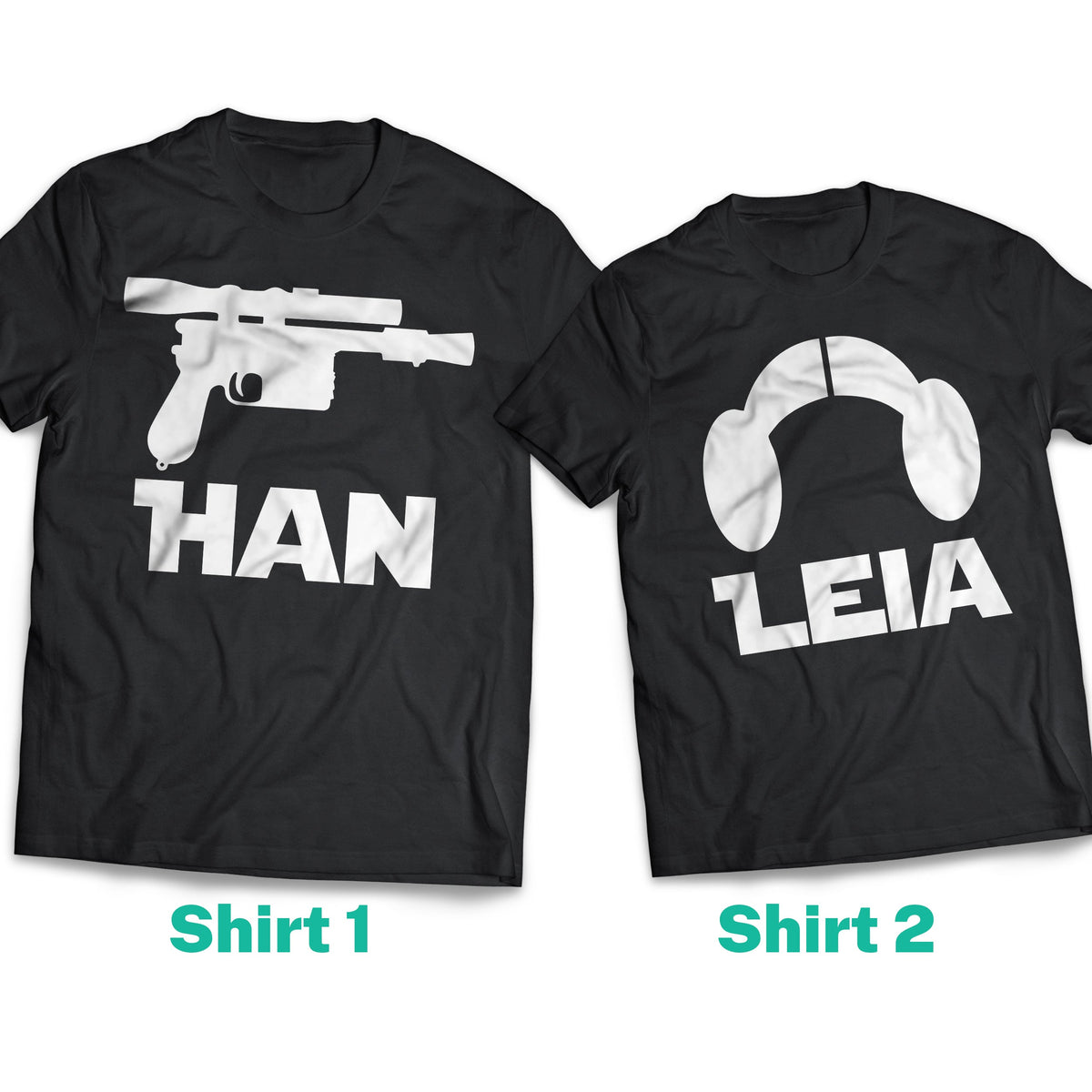 Han - Leia Couple Shirt