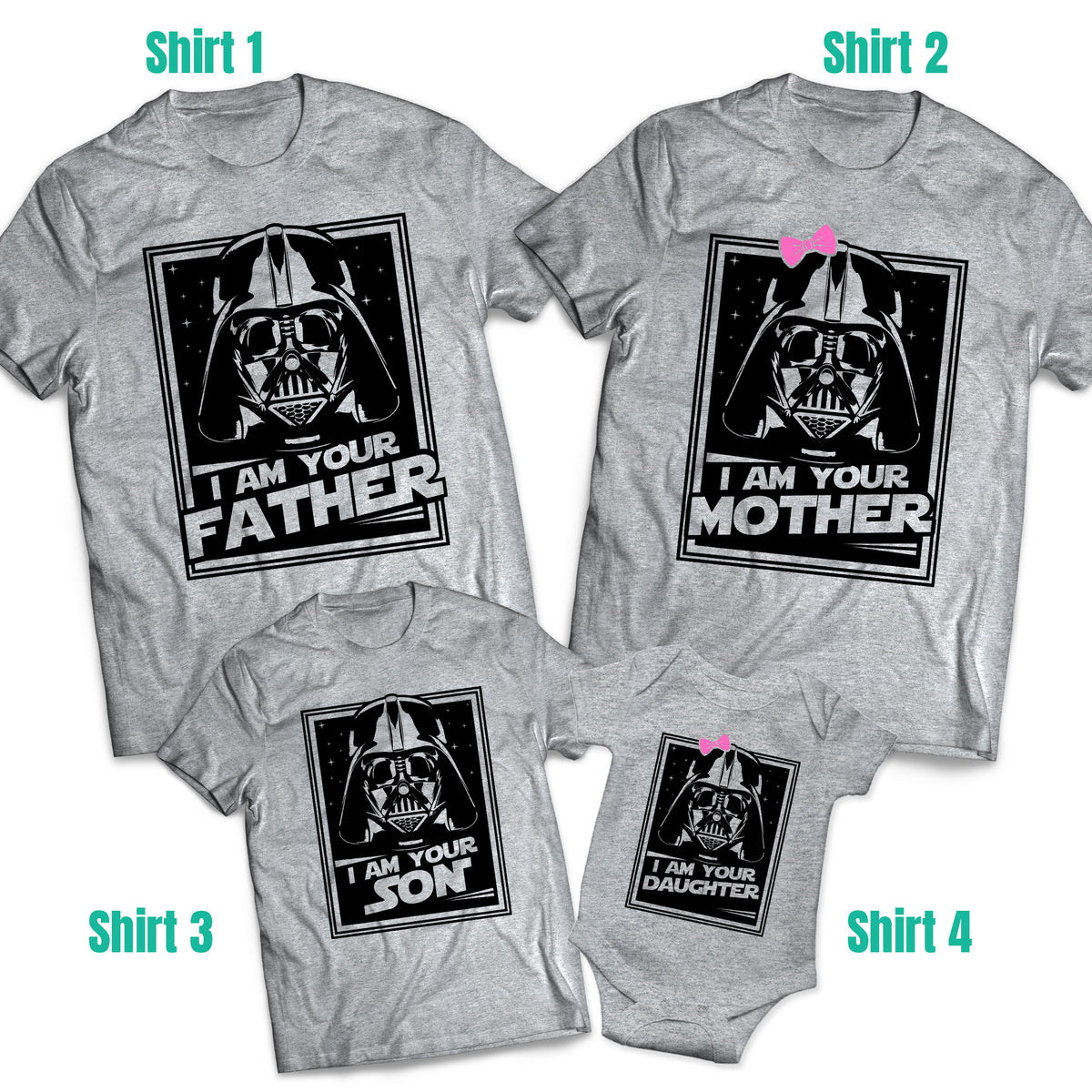 I Am Your Father Family Set