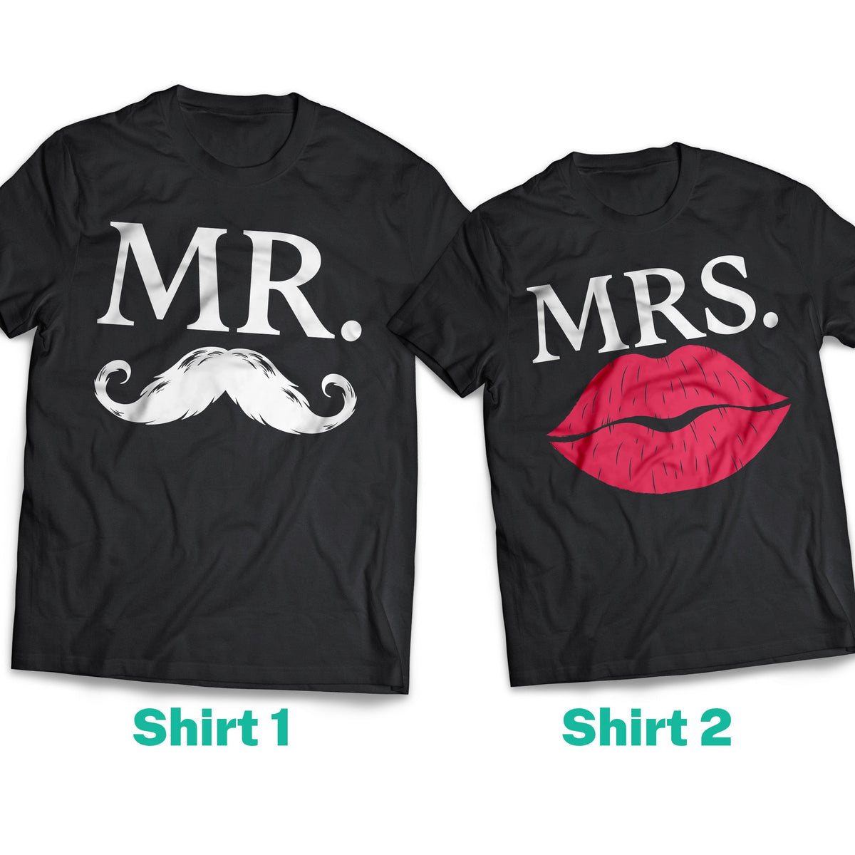 Mr and Mrs Couple Shirt