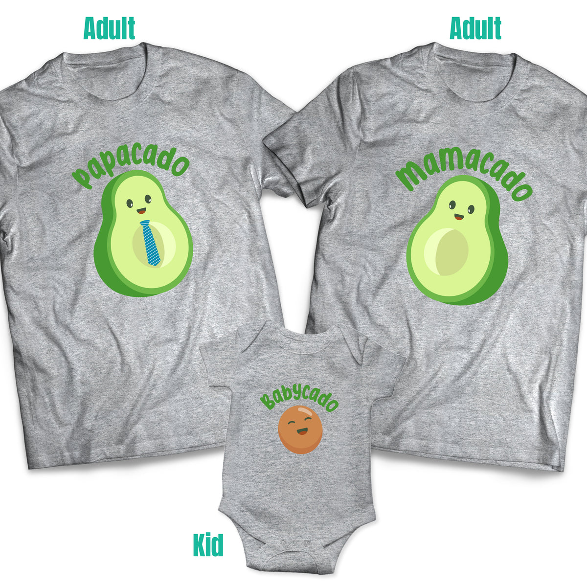 Mamacado and Papacado Family Set