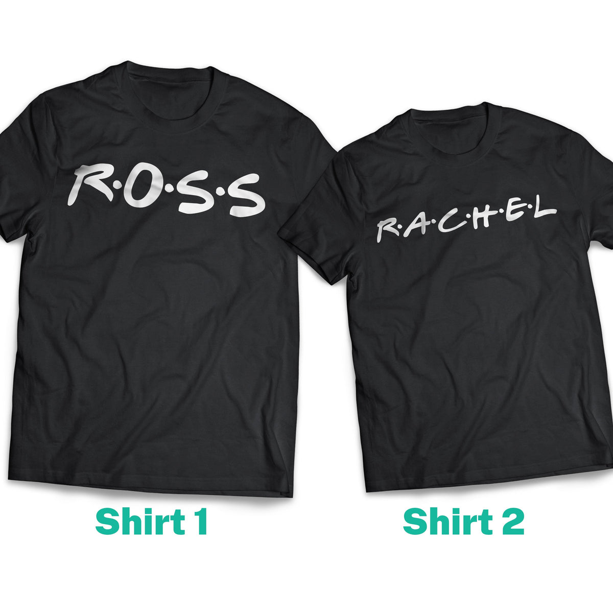 Ross Rachel Couple Shirt