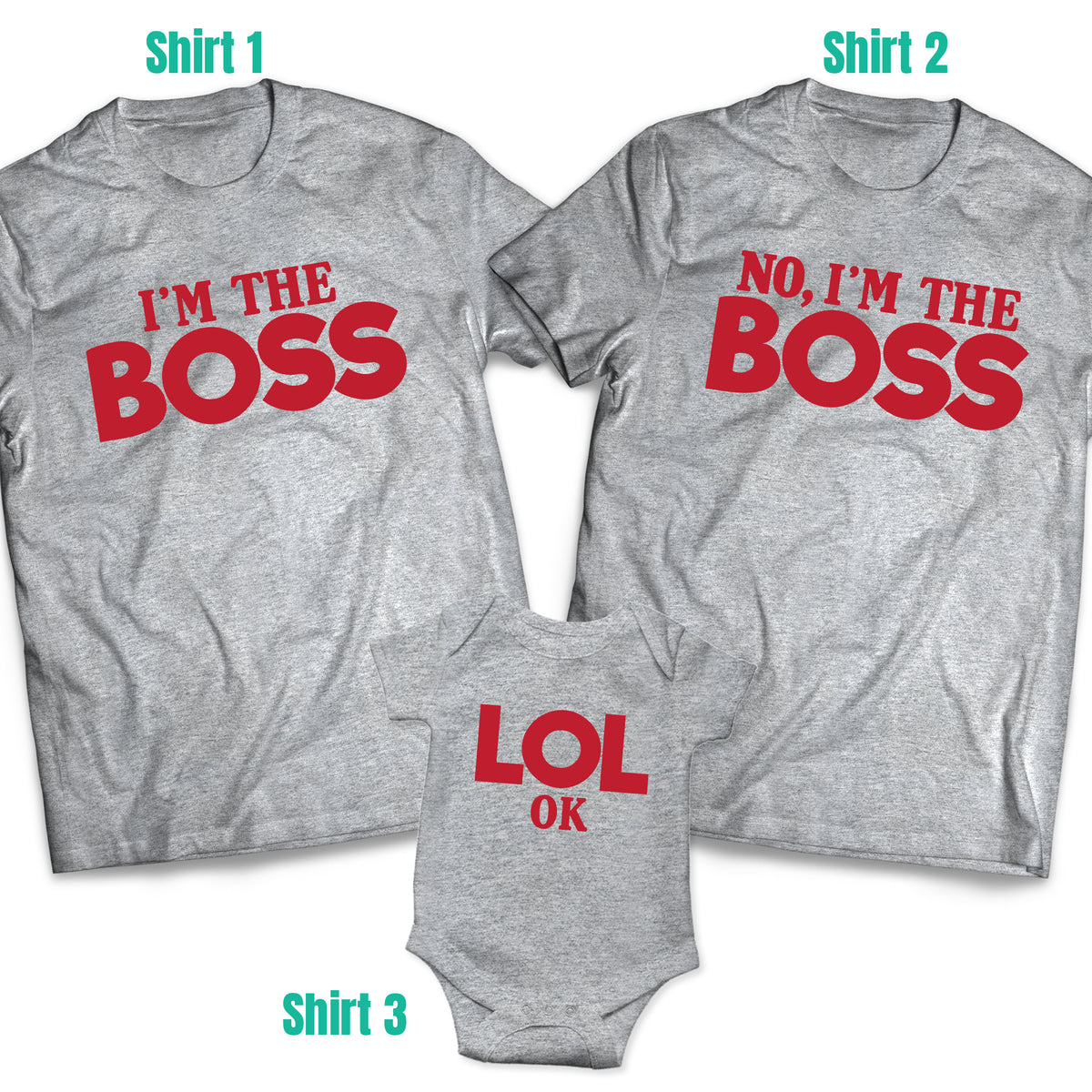 The Boss Family Set