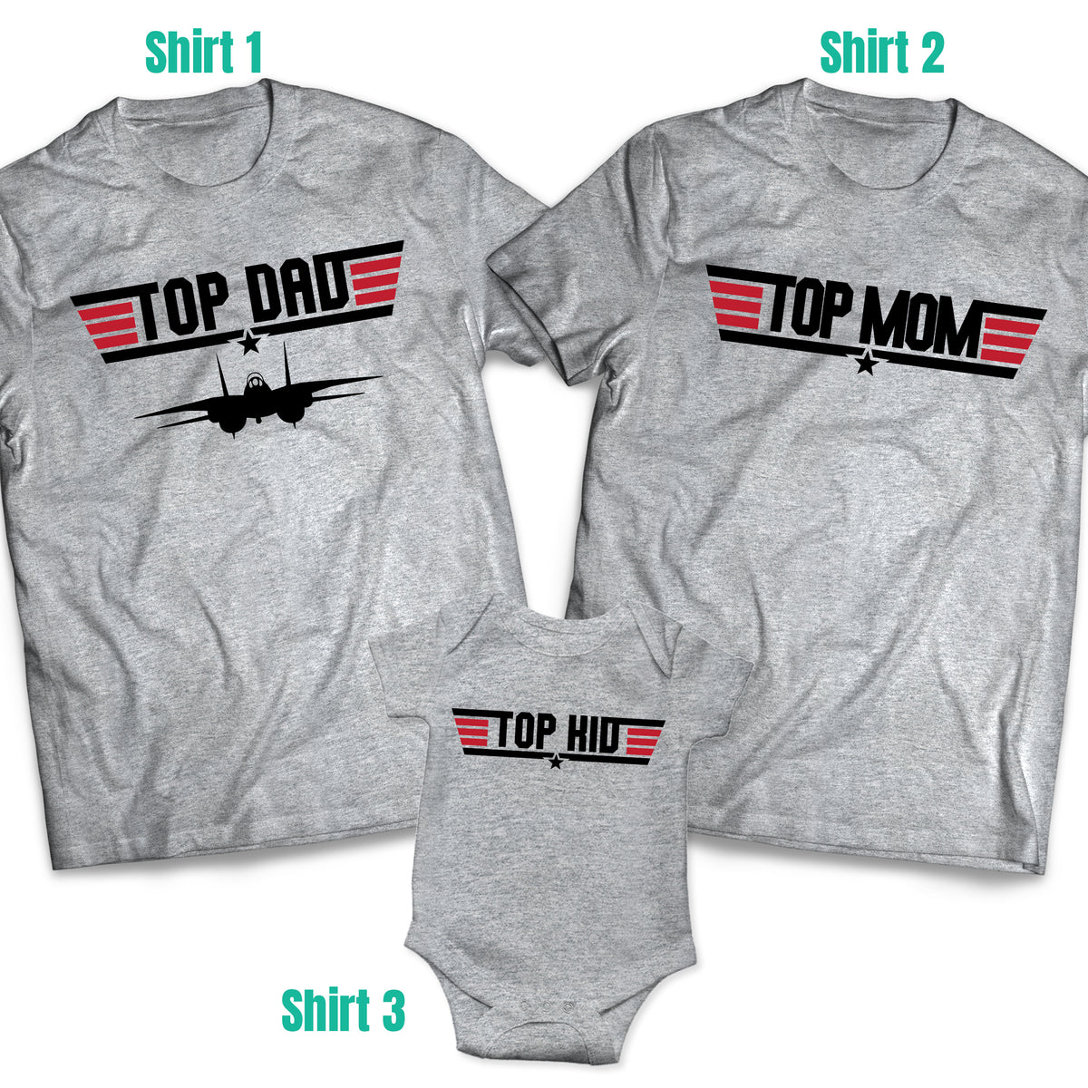 Top Dad Family Set