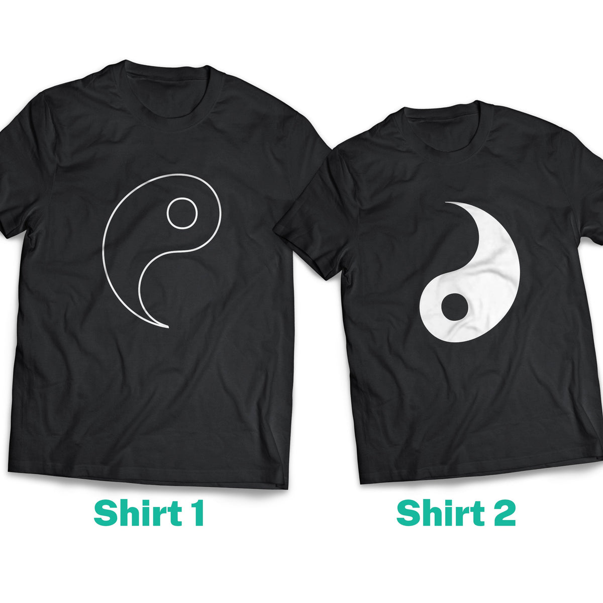 Yin Yang Couple Shirt