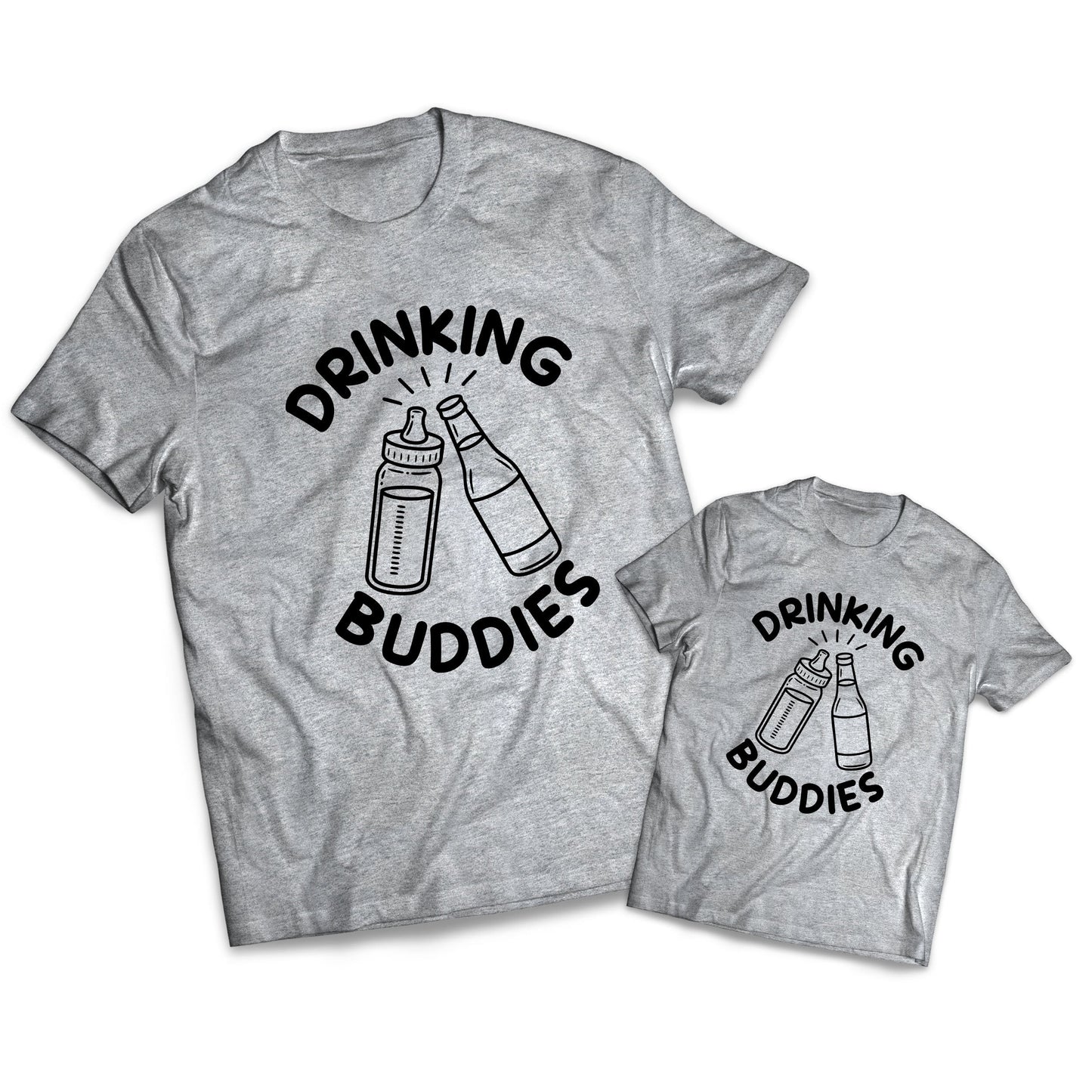Drinking Buddies - Mom & Kid Matching Set