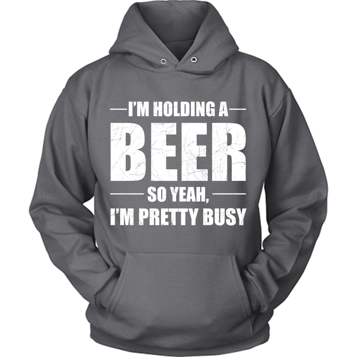 Holding A Beer