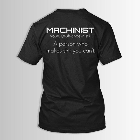 Machinist Definition