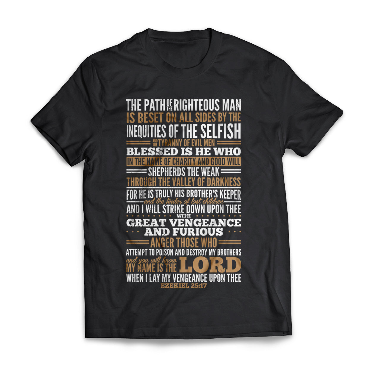 Pulp Fiction Bible Verse - Pulp Fiction T-Shirt – GetShirtz