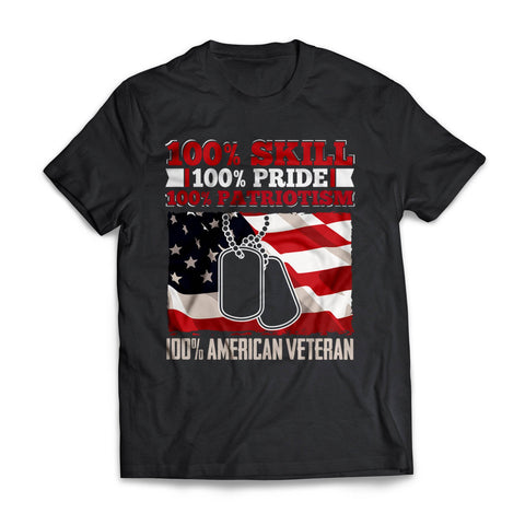 100 Percent American Veteran