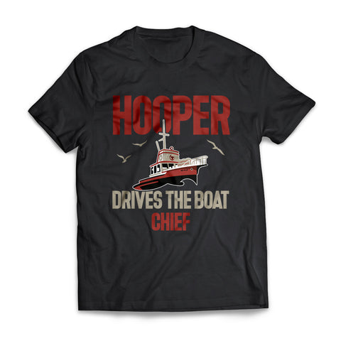 Hooper Drives The Boat