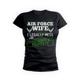 Air Force Wife Government Property