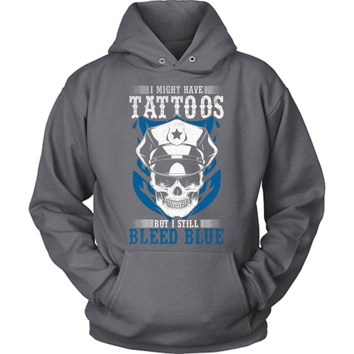 Tattoos Bleed Blue