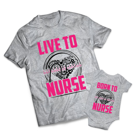 Born To Nurse Set