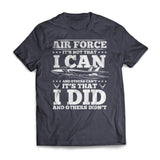 Air Force I Can And I Did