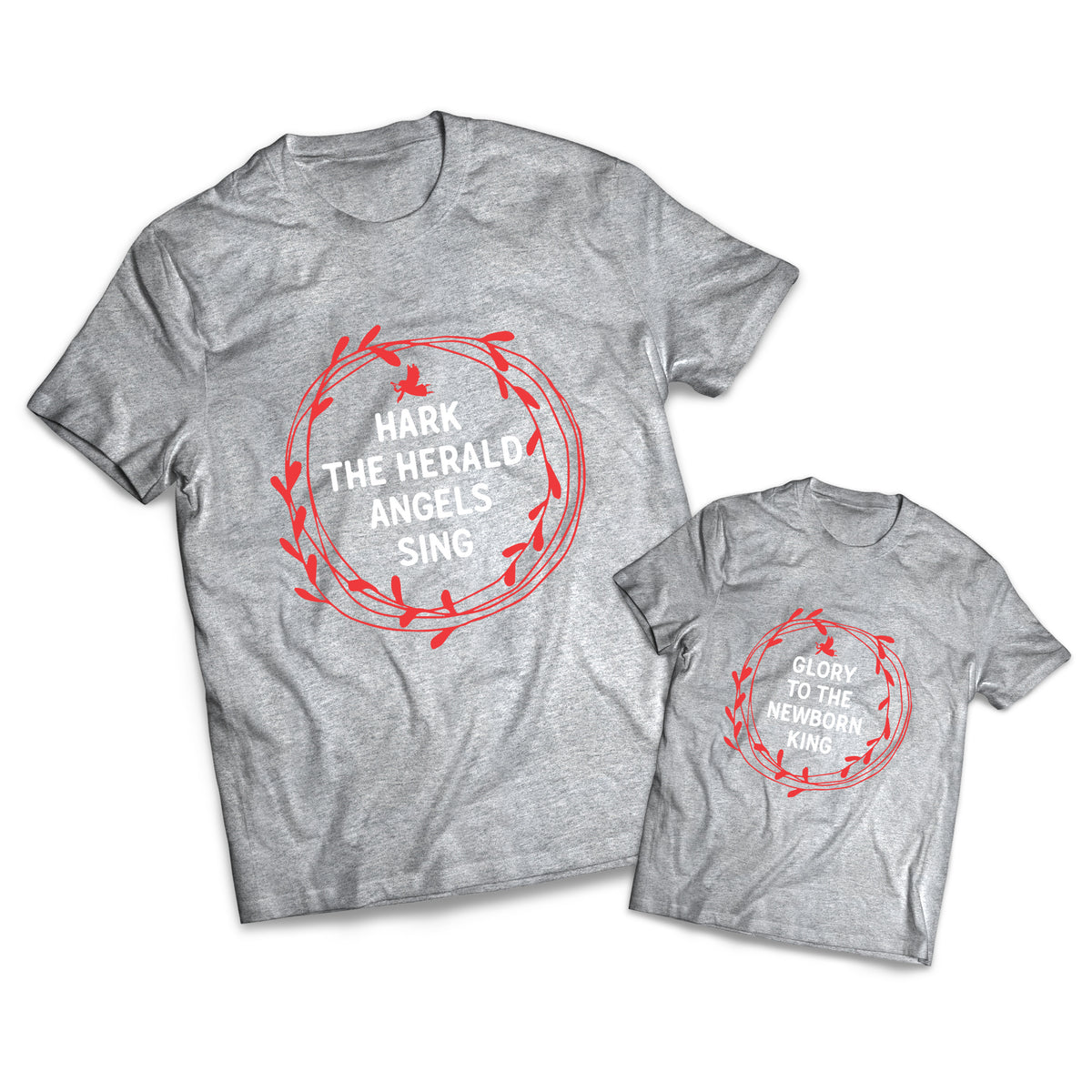 Hark The Herald Set - Christmas - Matching Shirts