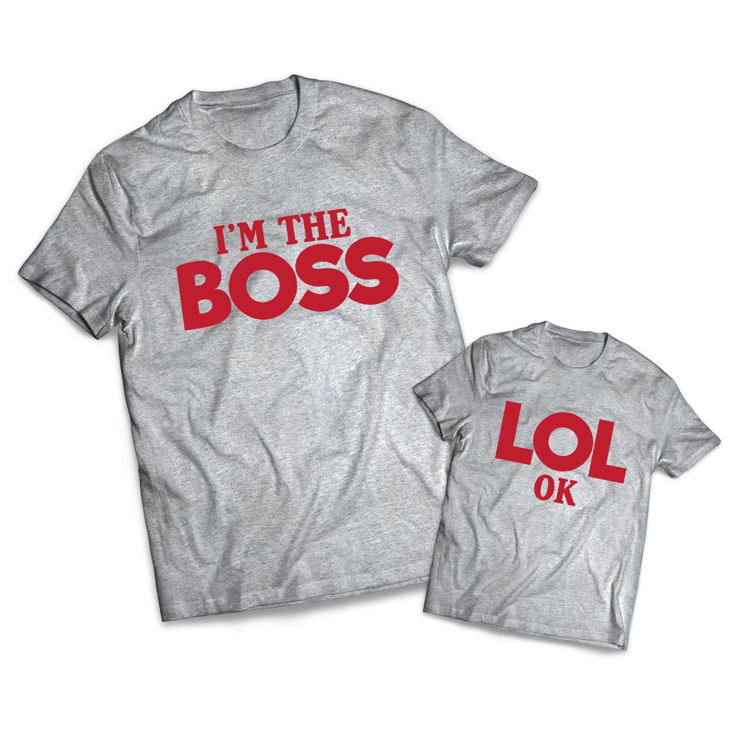 The Boss Set - Dads - Matching Shirts