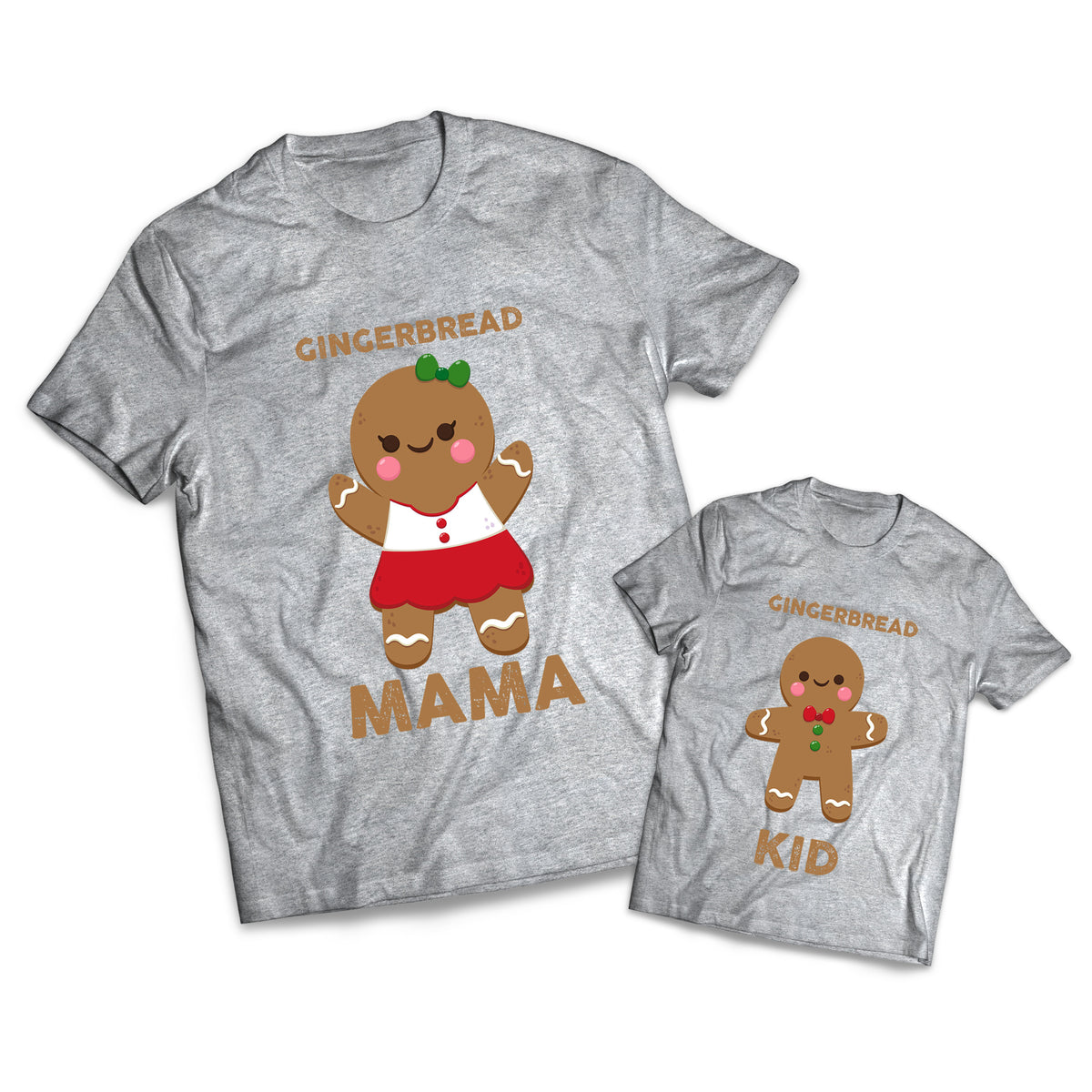 Gingerbread Mama Set - Christmas - Matching Shirts