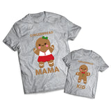 Gingerbread Mama Set - Christmas -  Matching Shirts