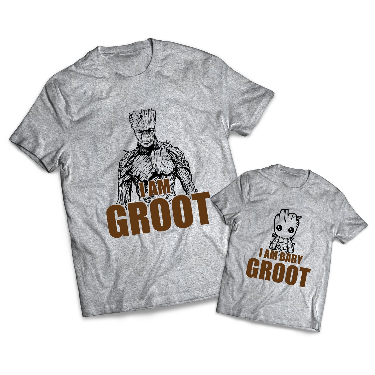 I Am Groot Set - Dads - Matching Shirts