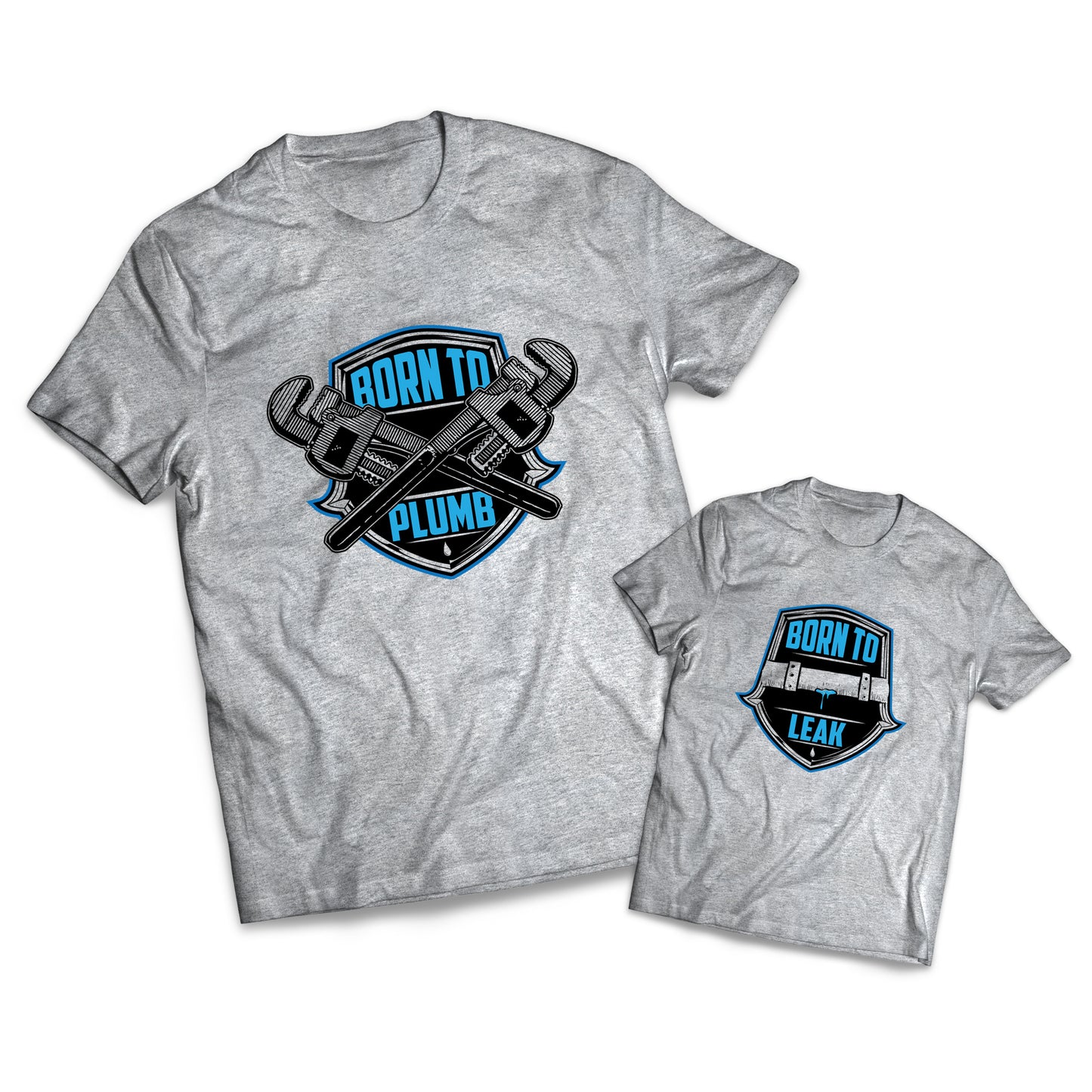 Born To Leak Set - Plumbers - Matching Shirts