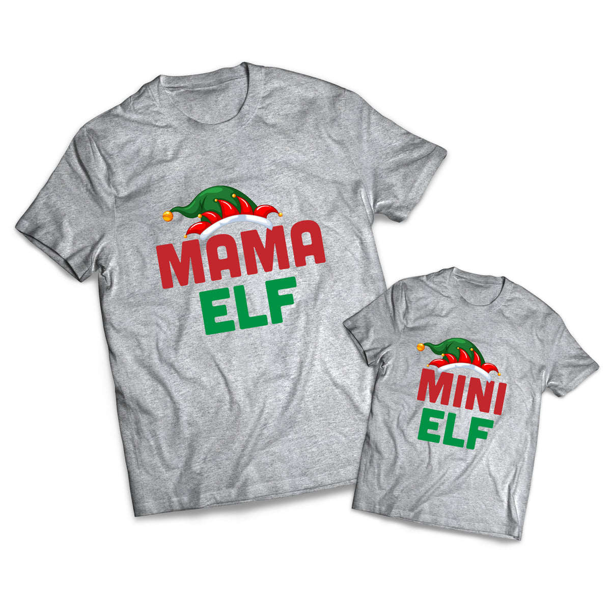 Mama Elf Set - Christmas - Matching Shirts