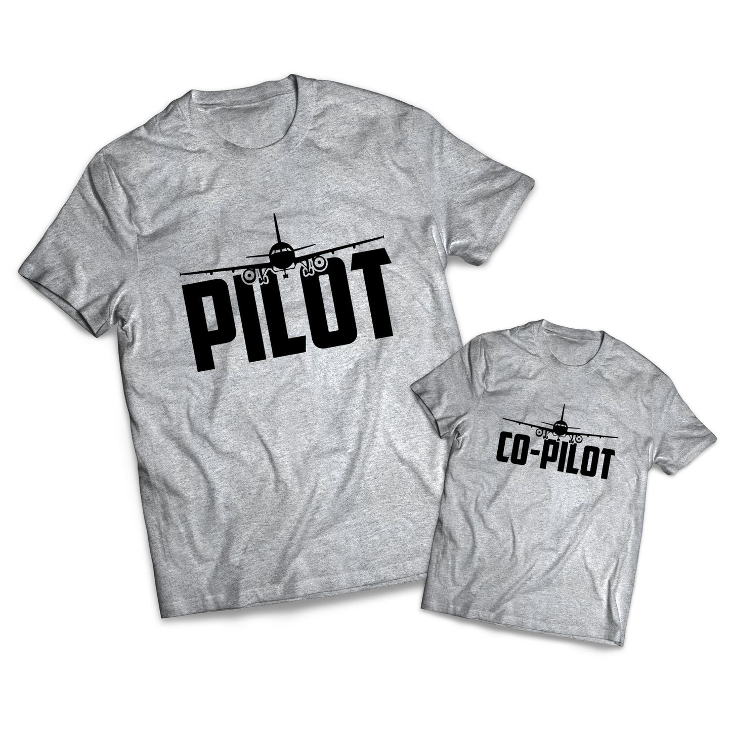 Pilot Copilot Set - Dads - Matching Shirts