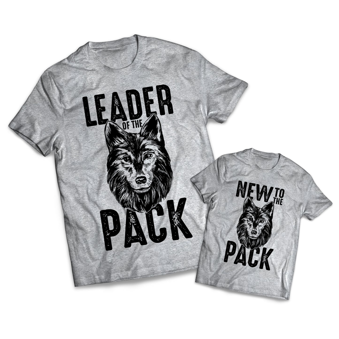 Wolf Pack Set - Dads - Matching Shirts