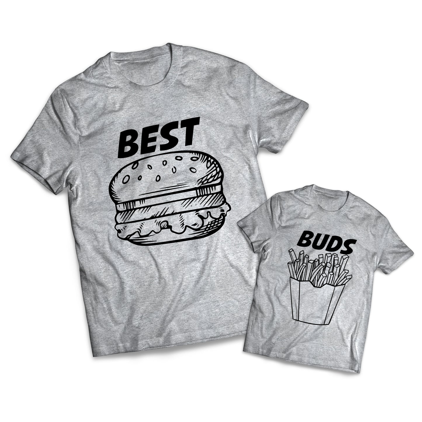 Fast Food Buds Set - Dads - Matching Shirts
