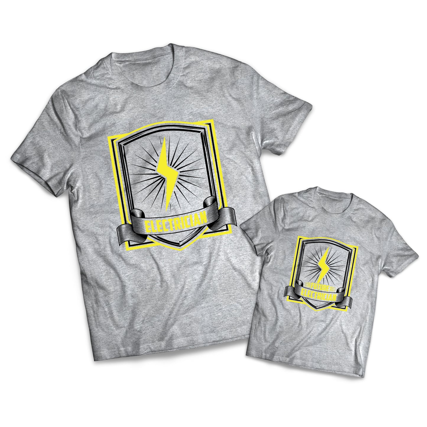 Future Electrician Set - Electricians - Matching Shirts
