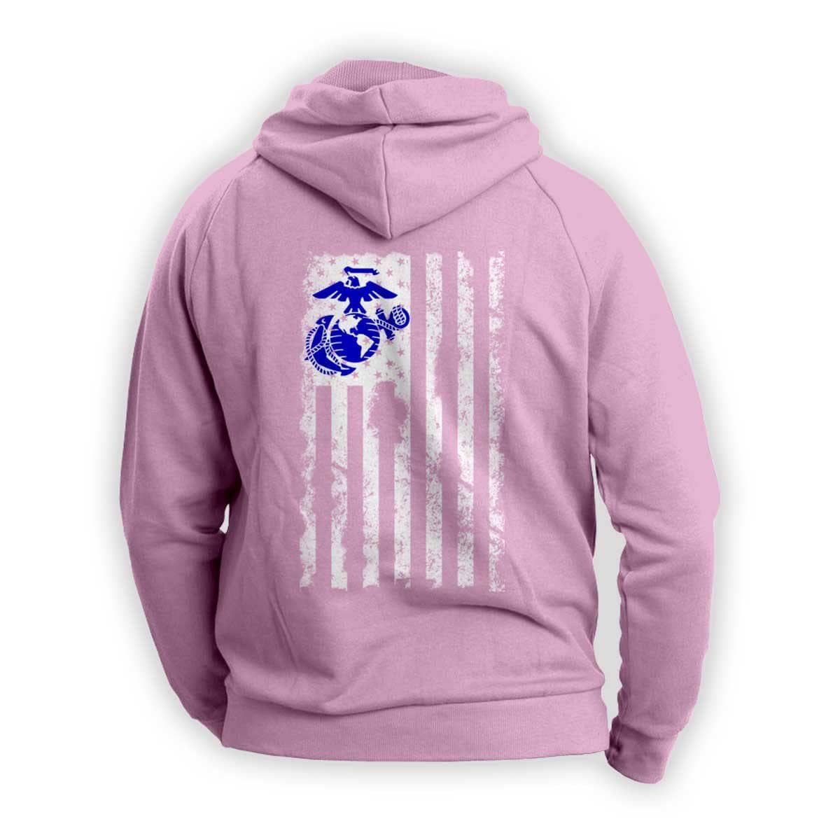 Marines Flag Blue Crest