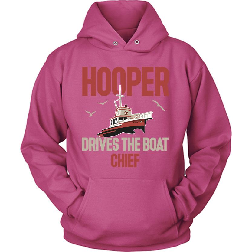 Hooper Drives The Boat
