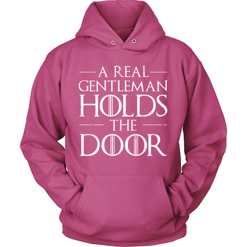 A Real Gentleman Holds The Door