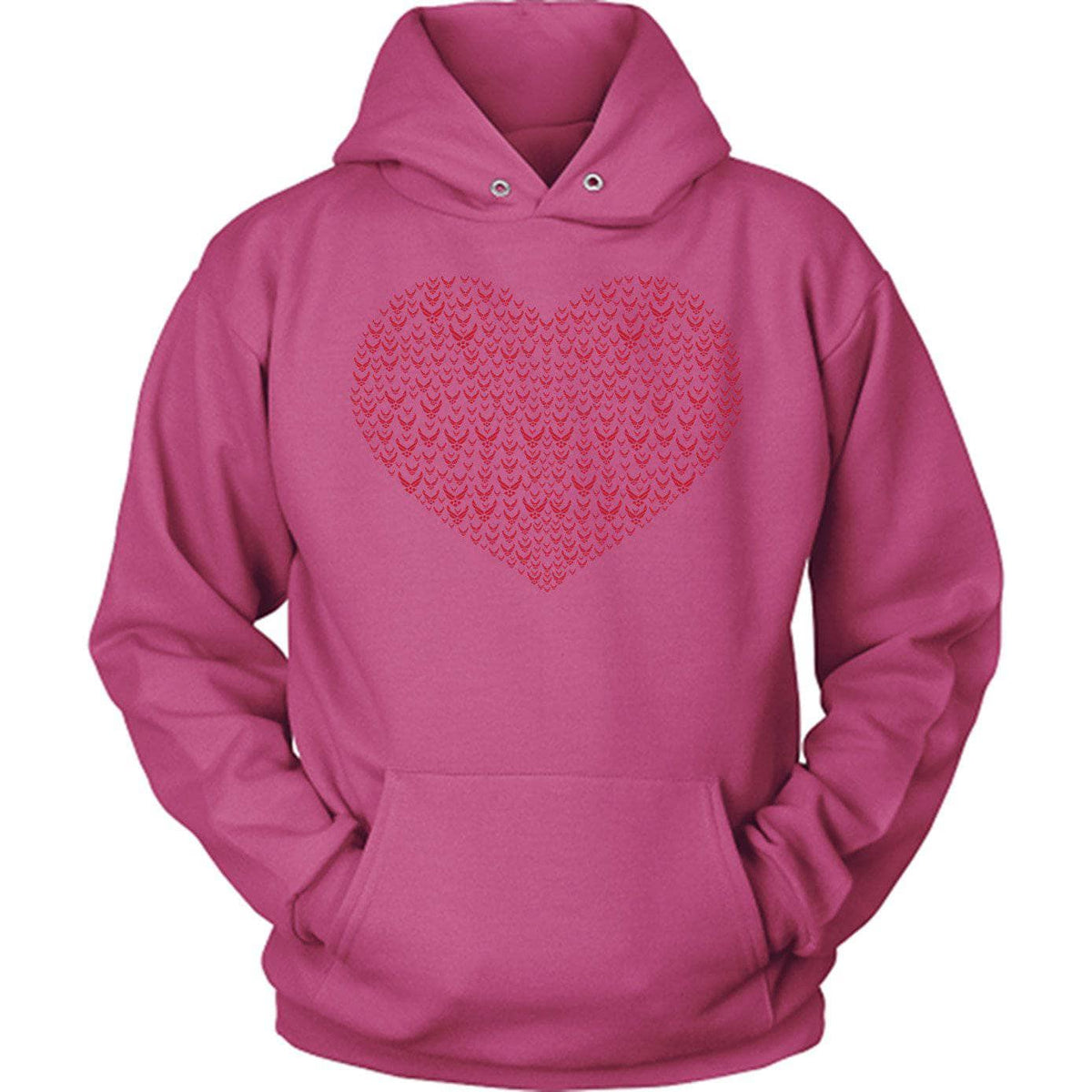 Red Air Force Love Heart