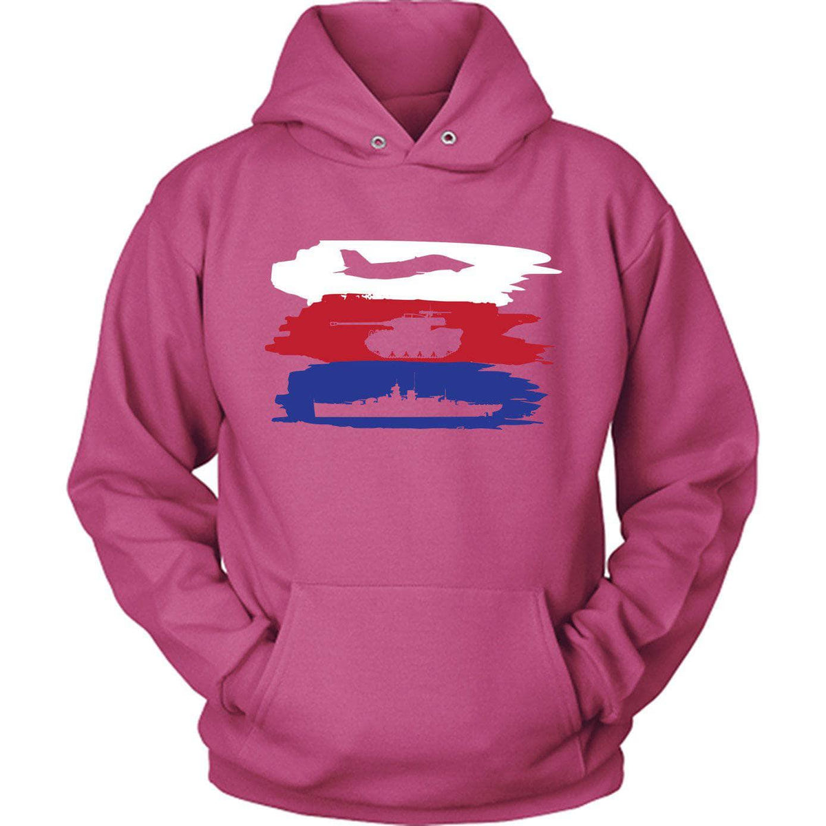 Red White Blue Military