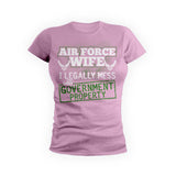 Air Force Wife Government Property
