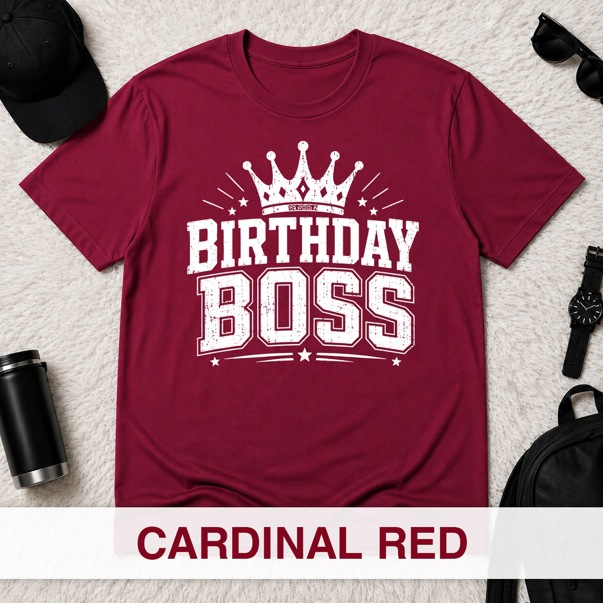 Birthday Boss - The Birthday Boss Crew Shirt