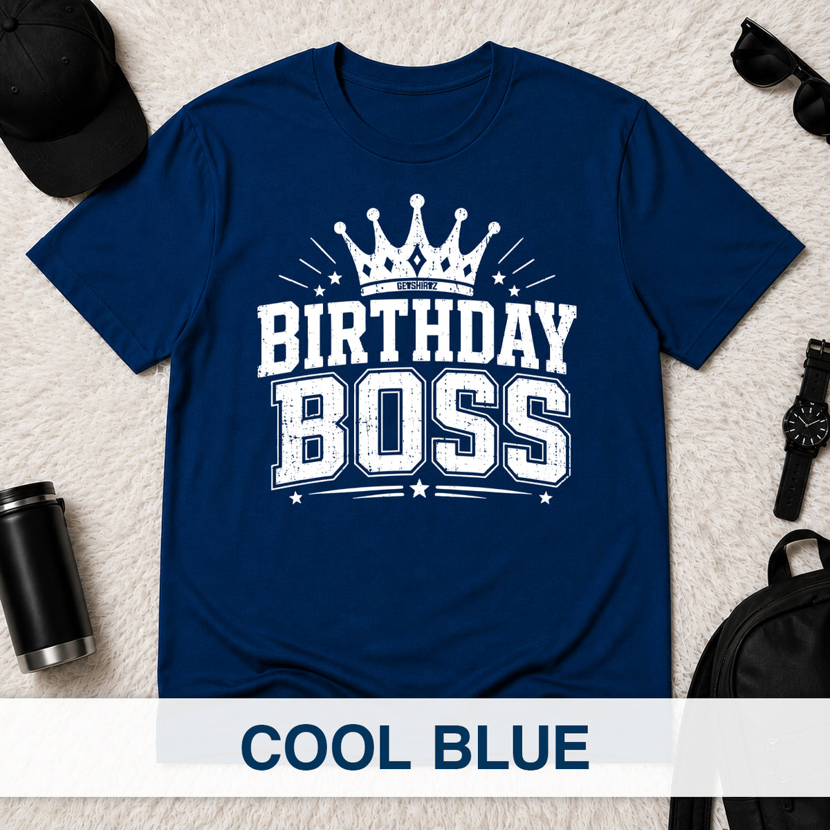 Birthday Boss - The Birthday Boss Crew Shirt
