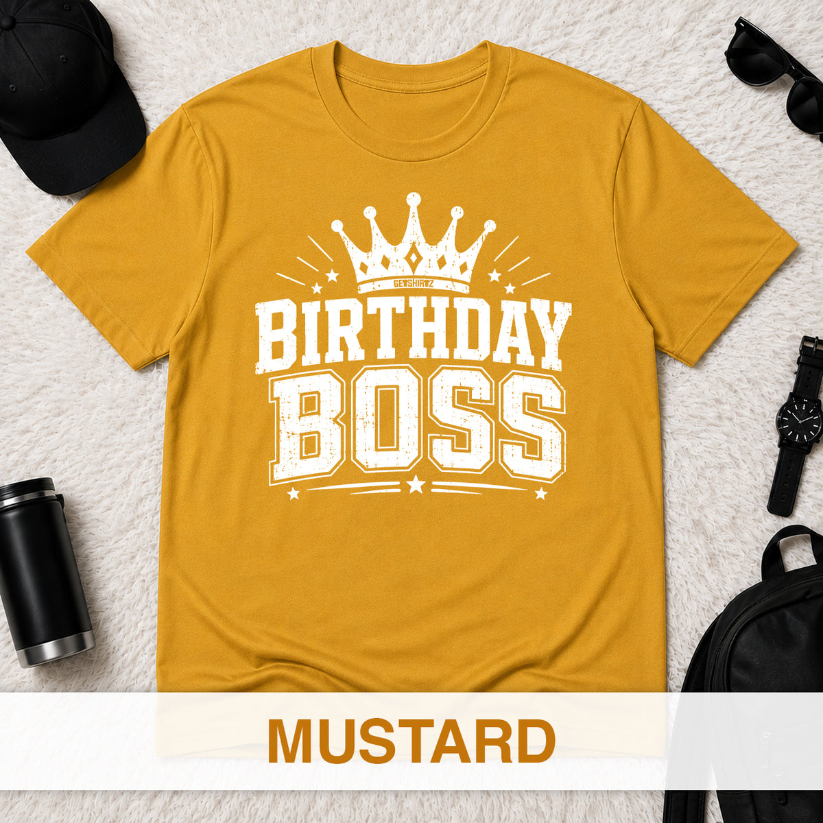 Birthday Boss - The Birthday Boss Crew Shirt