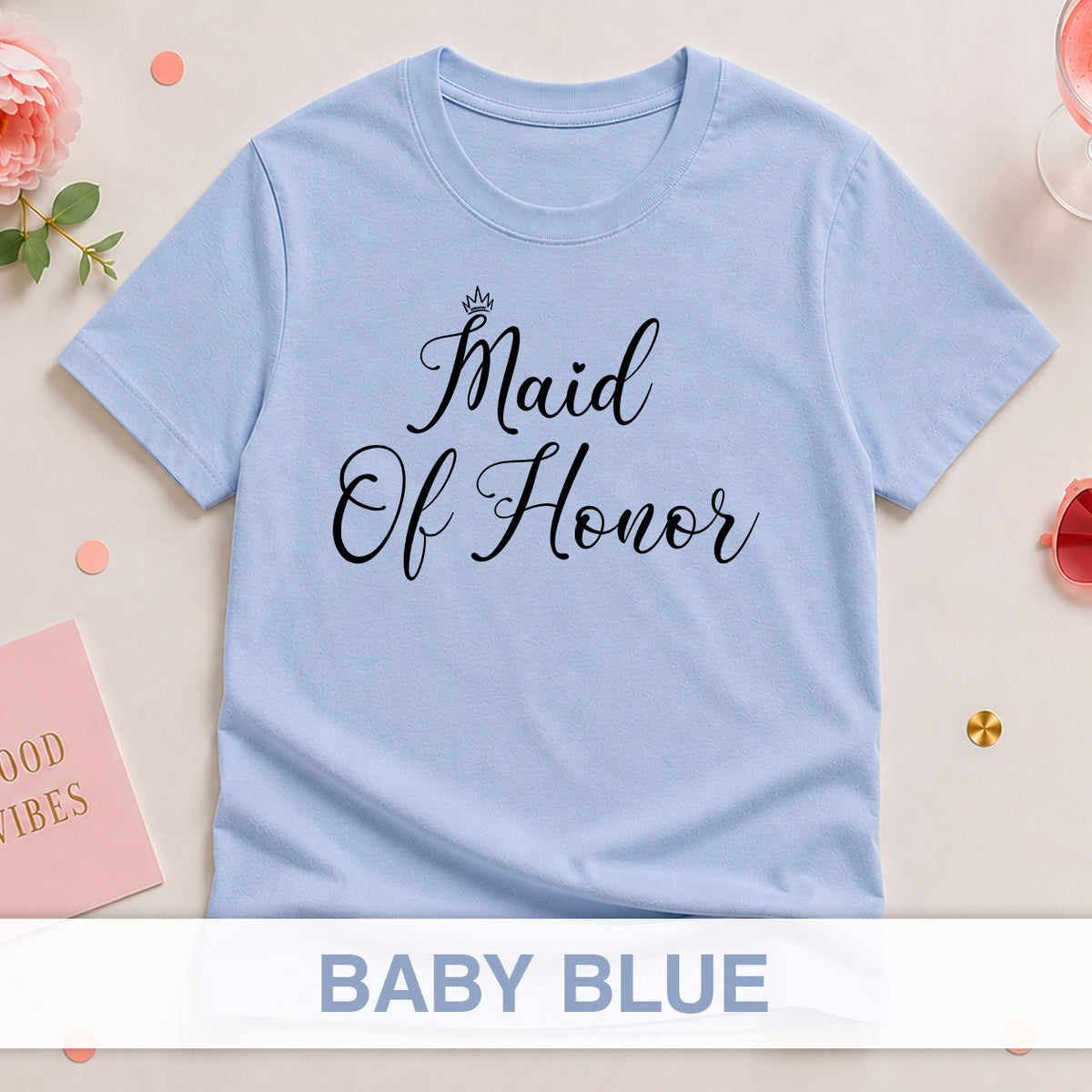 Maid of Honor - The Bride Tribe Shirt