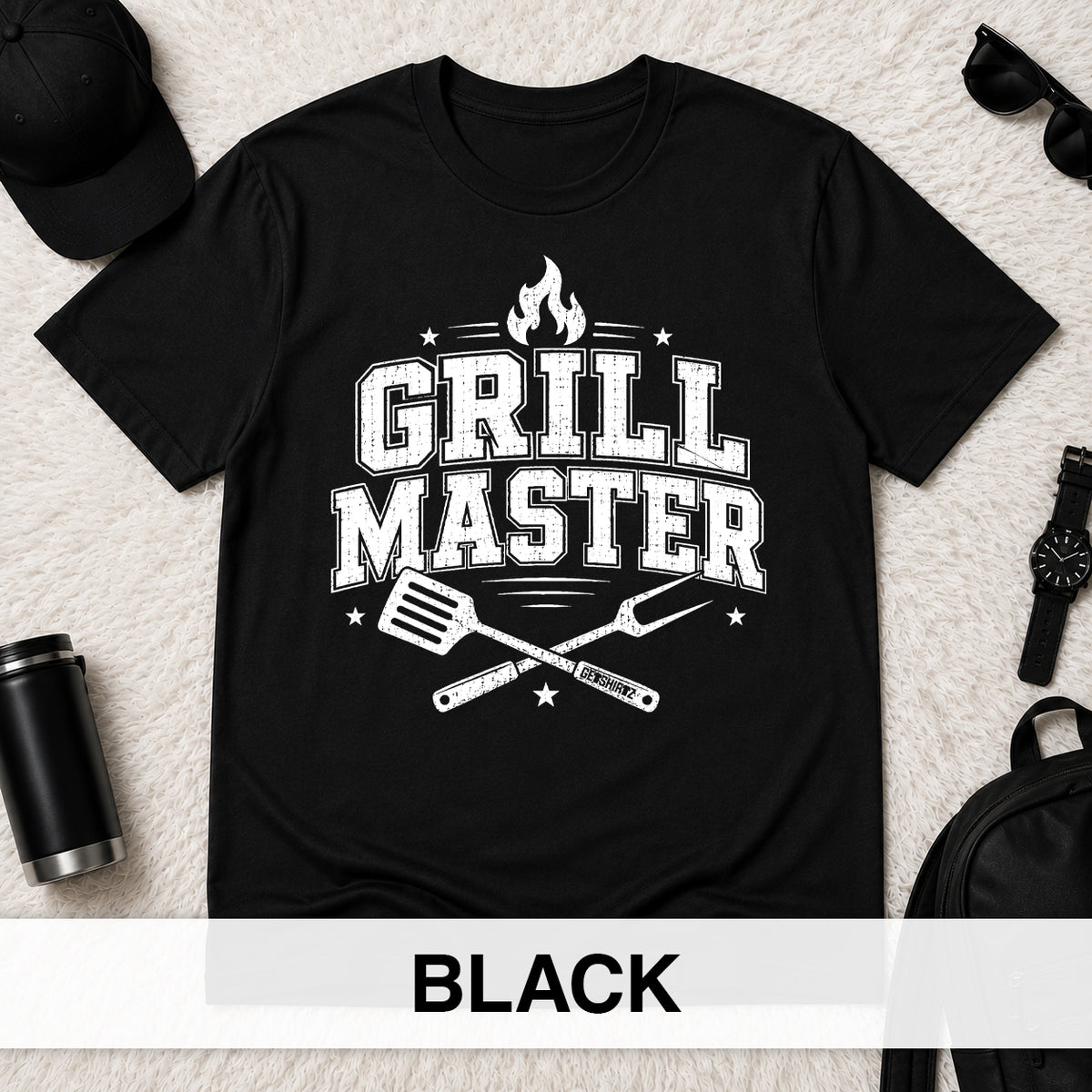 Grill Master - The Birthday Boss Crew Shirt