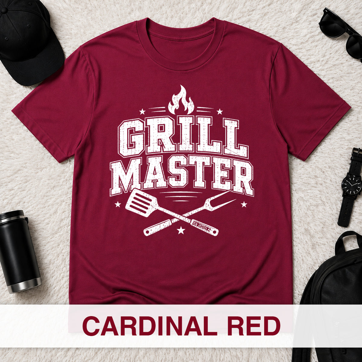 Grill Master - The Birthday Boss Crew Shirt