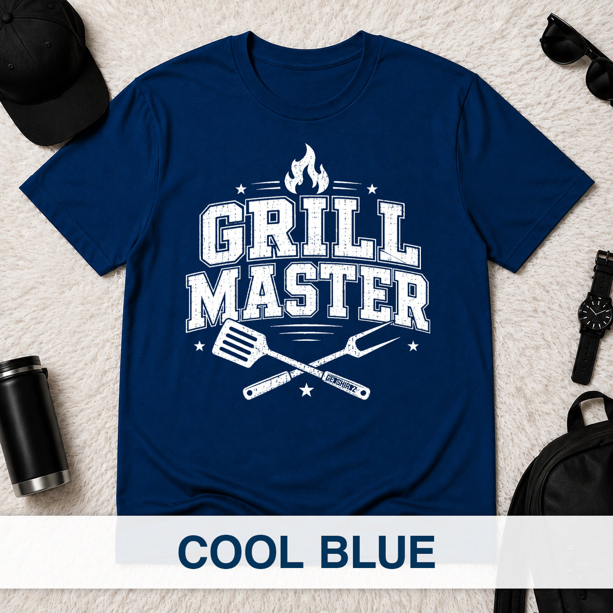 Grill Master - The Birthday Boss Crew Shirt