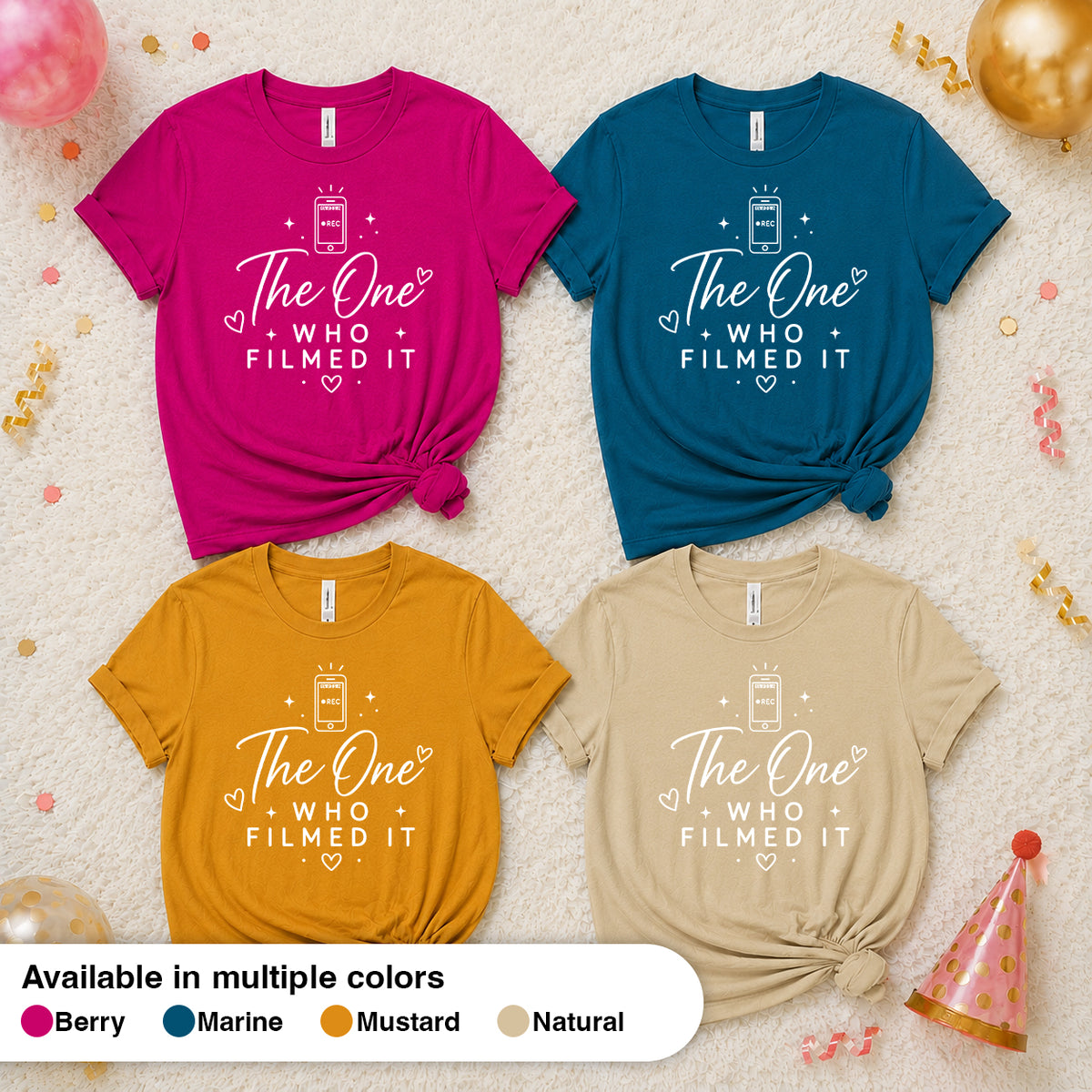 The One Who Filmed It - The One With the Bride’s Friends Shirt