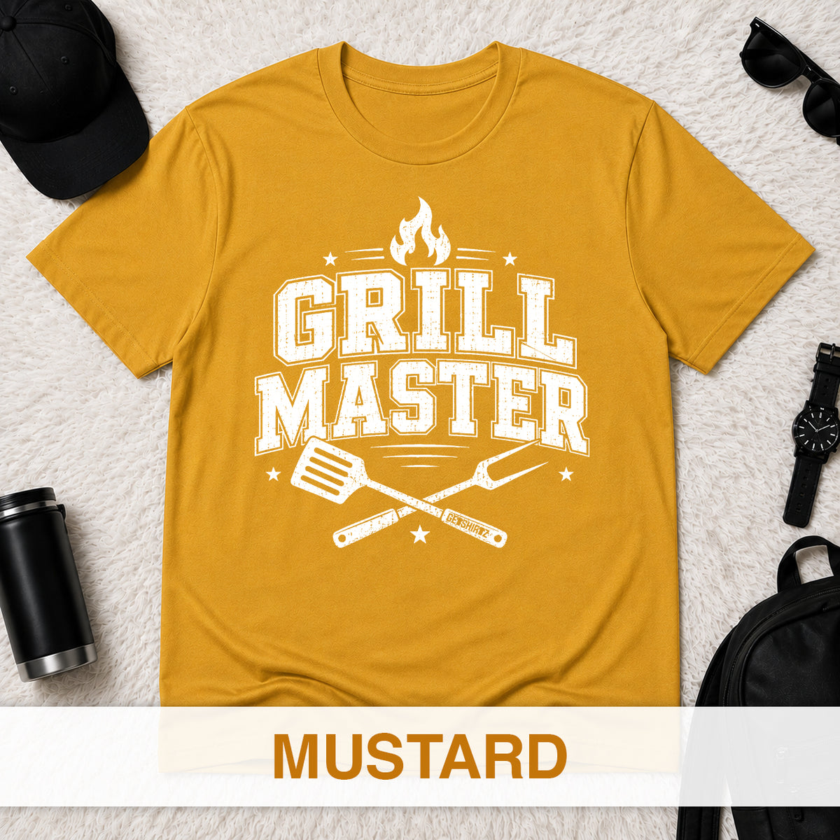 Grill Master - The Birthday Boss Crew Shirt