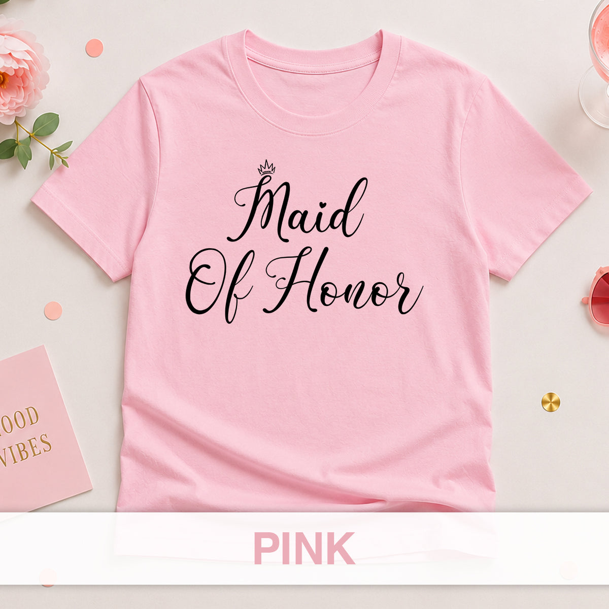 Maid of Honor - The Bride Tribe Shirt