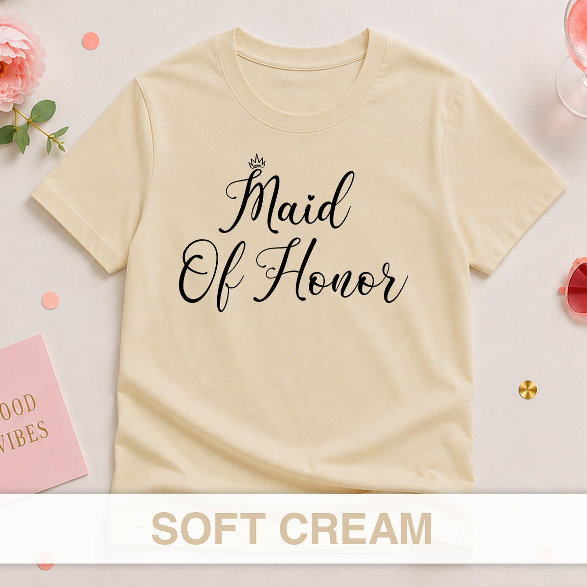 Maid of Honor - The Bride Tribe Shirt