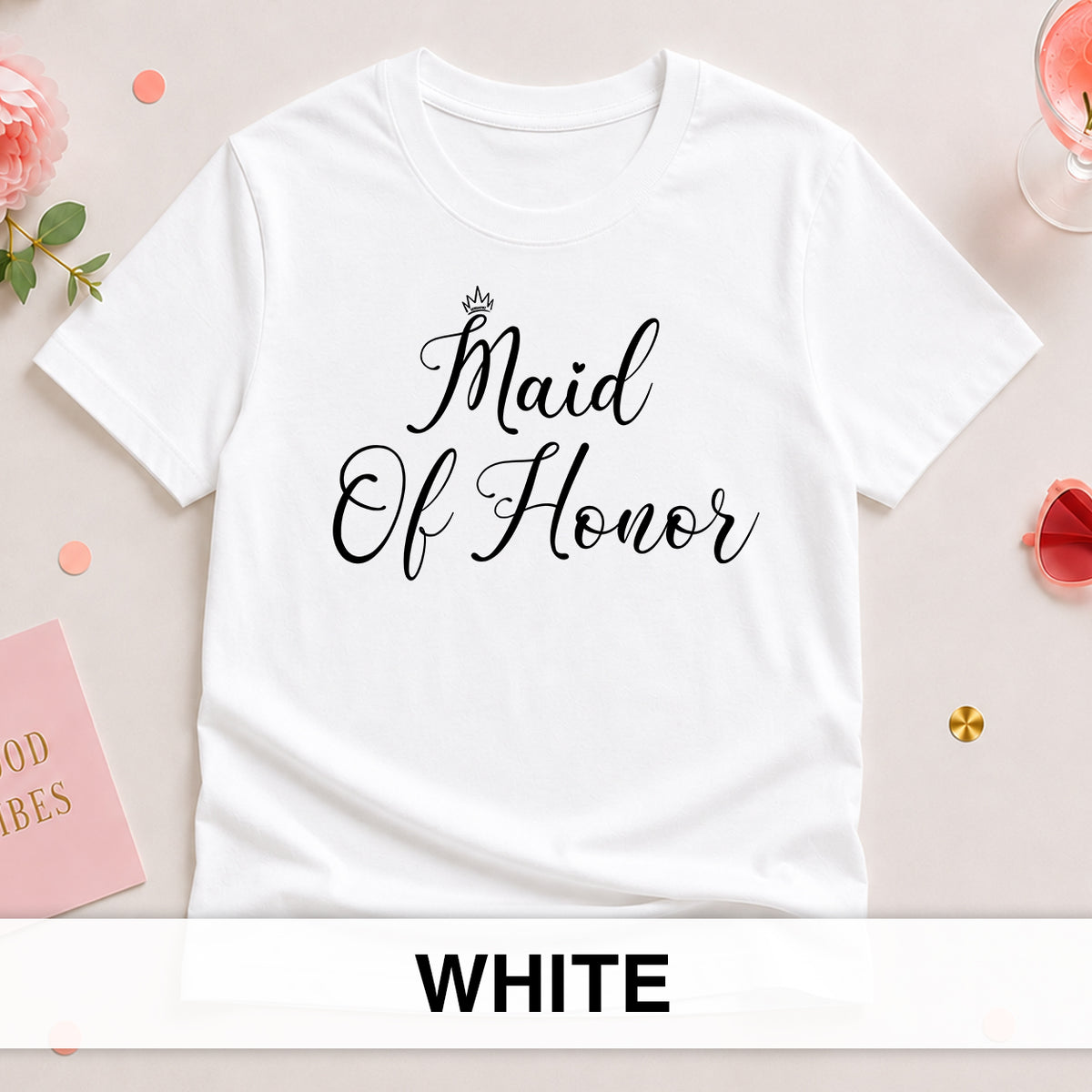 Maid of Honor - The Bride Tribe Shirt