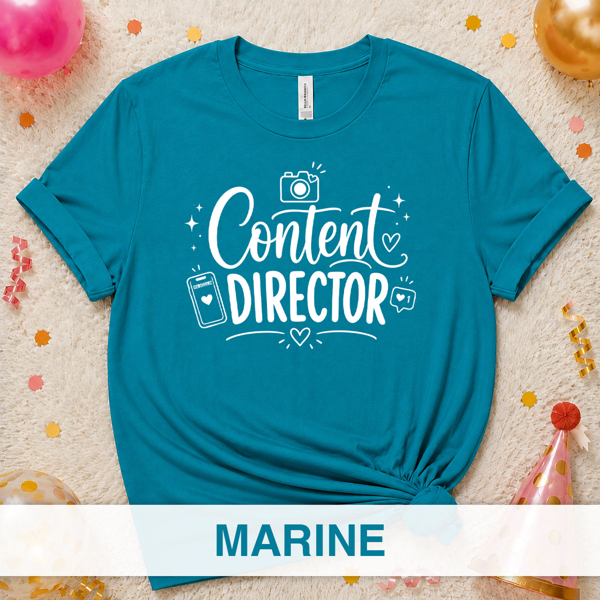 Content Director - The Birthday Babe Crew Shirt